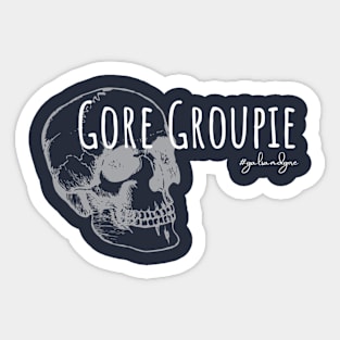 Gore Groupie - light design Sticker